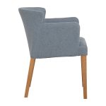 RHODA Dining Arm Chair-Light Blue - Image 9