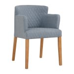 RHODA Dining Arm Chair-Light Blue - Image 6