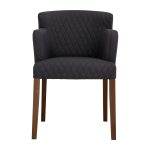 RHODA Dining Arm Chair-Grey - Image 8