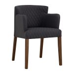 RHODA Dining Arm Chair-Grey - Image 2