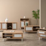 DALLAS 160cm 4 Doors Sideboard-Wotan Oak - Image 6