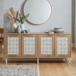 DALLAS 160cm 4 Doors Sideboard-Wotan Oak