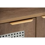 DALLAS 160cm 4 Doors Sideboard-Wotan Oak - Image 11