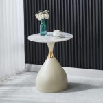 EDWD5514(ST-ROUN)S000BC Side Table White