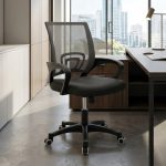 5505 Mid Back Office Chair-Black