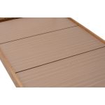 CREMA Super Single Wooden Bedframe-Oak - Image 12