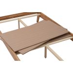 CREMA Super Single Wooden Bedframe-Oak - Image 11