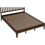 CIELO Queen Size Wooden Bed Frame-Cocoa - Image 6