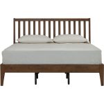 CIELO Queen Size Wooden Bed Frame-Cocoa - Image 8
