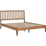 CIELO Queen Size Wooden Bed Frame-Natural - Image 5