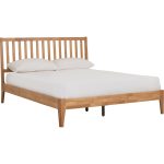 CIELO Queen Size Wooden Bed Frame-Natural - Image 7