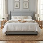 LOLLI Queen Size Pet Friendly Divan Bed Frame-Light Grey
