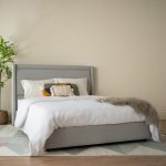 LOLLI Queen Size Pet Friendly Divan Bed Frame-Light Grey - Image 2