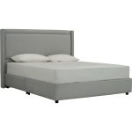 LOLLI Queen Size Pet Friendly Divan Bed Frame-Light Grey - Image 7