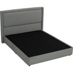 LOLLI Queen Size Pet Friendly Divan Bed Frame-Light Grey - Image 5