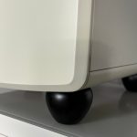 COMO 2 Drawers Bedside Table-Ivory - Image 7