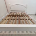 DEVONA Wooden King Size Bed Frame-White - Image 4