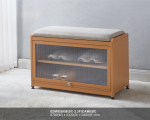 EDWD5858(SC-2.3F)CAMEBC Shoe Cabinet Camel - Image 2