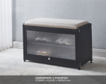 EDWD5858(SC-2.3F)DGRYBC Shoe Cabinet Dark Grey - Image 2