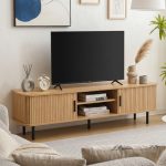 [Package] EVALIS 150cm 2 In 1 Living Set-Oak - Image 3