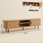 [Package] EVALIS 150cm 2 In 1 Living Set-Oak - Image 5