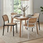 FION Stackable Designer Plastic Chair-Black - Image 10