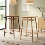 FALCON 60x60cm Full Solid Bar Table-2 Colors