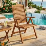 FORO Outdoor Folding Arm Chair - Image 2
