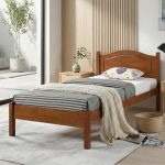 GARDA Super Single Wooden Bedframe-Dirty Oak - Image 2