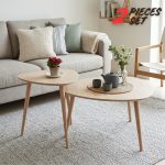 ITAMO Nesting Coffee Table-White Wash