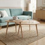 ITAMO Nesting Coffee Table-White Wash - Image 2