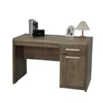 LENAR 120cm Melamine Top Study Desk-Grey Oak - Image 5
