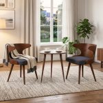 LEGNANO 1+2 Lounge Set-Walnut