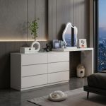 MEDA LED Mirror Expandable Dressing Table - Image 2