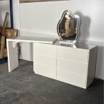 MEDA LED Mirror Expandable Dressing Table - Image 4