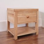 MERANO Full Solid Wood Bedside Table-Natural - Image 4