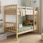 MONTROS Bunk Bed Double Decker-Natural - Image 2