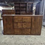 NAVONA 160cm Wooden Sideboard-Rustic Walnut - Image 5