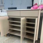 ROCCA 90cm Tempered Glasstop Sideboard - Image 4