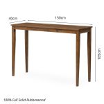 SAPORE 150cm Full Solid Bar Table-2 Colors - Image 6