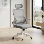 SARONNO High Back Ergonomic Office Chair-Grey
