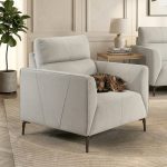 SPEZIA Pet Friendly 1 Seater Sofa-Grey - Image 2