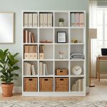 VINO 20 Compartment File Cabinet-White
