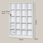 VINO 20 Compartment File Cabinet-White - Image 2