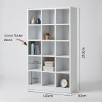 VINO 15 Compartment File Cabinet-White - Image 5