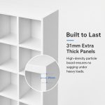 VINO 15 Compartment File Cabinet-White - Image 6