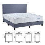 Vono SPINEPRO 500 11 Inch ProFlex Spring Mattress-4 Sizes - Image 3