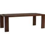 CLARKSON 218x100cm Wooden Dining Table-Cocoa - Image 5