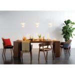 CLARKSON 218x100cm Wooden Dining Table-Cocoa - Image 4