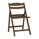 [Pair of 2] LEERA Solid Wood Folding Chair- 2 Colors - Image 9
